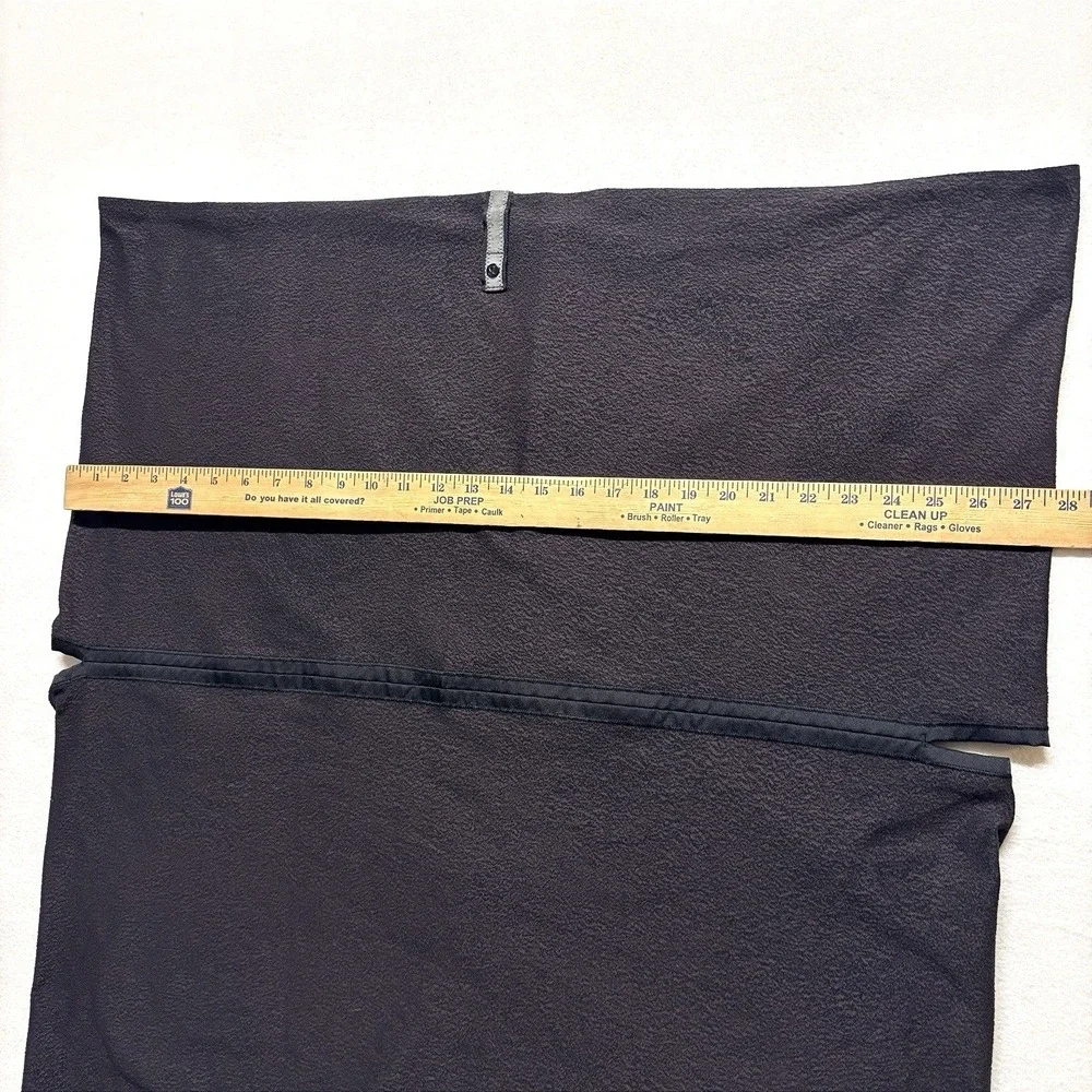 Lululemon Vinyasa Wrap Scarf Womens Running Luon Black Cherry Rulu Snap One size